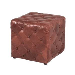 Chesterfield Vintage Hocker klein 1